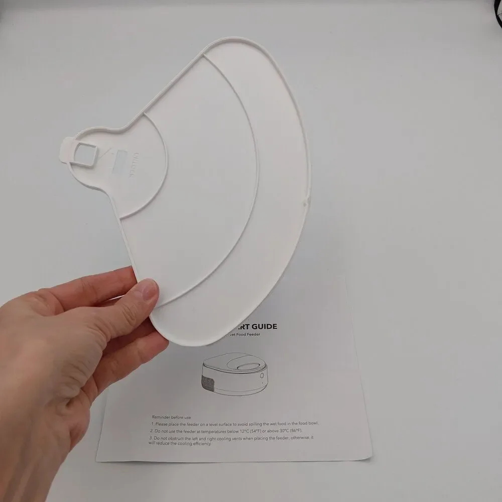 WHITE LID CLOSURE PART for PETLIBRO POLAR CAT FEEDER PLAF 109